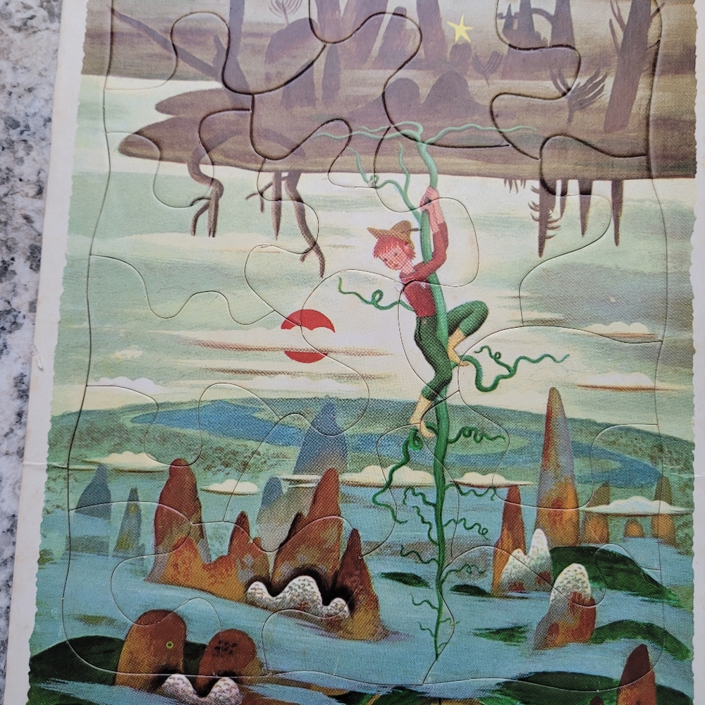 Two Golden Press Playskool Puzzles